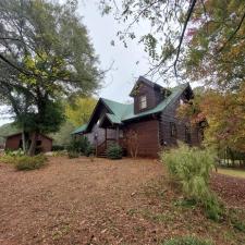 Log Home Surface Stripping And Staining In Jasper GA 4